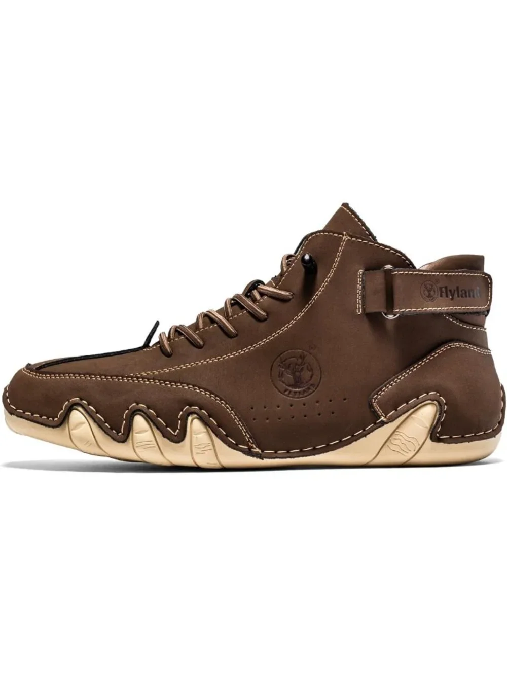 Stylish Casual Leather Ankle Chukka Boots | Lightweight Slip-On Sneakers for Men